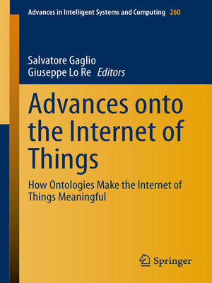 cover image of Advances onto the Internet of Things